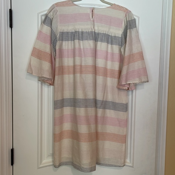 🌺 THML CLOTHING; FUN, 100% Cotton Colorful & Cute Dress with Tassels; Size M! - Picture 10 of 14